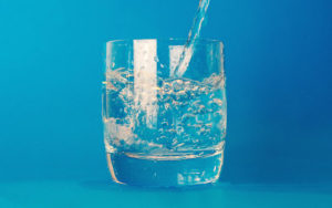 Glass of water