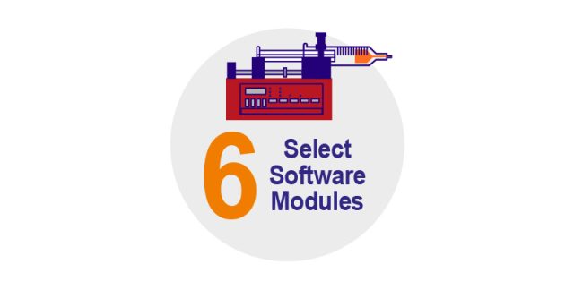6 Select Software Modules